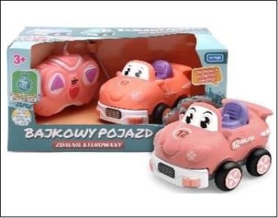 Opakowanie Bajkowy pojazd zdalnie sterowany różowy