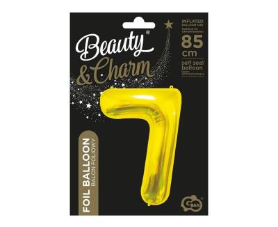 Opakowanie Balon foliowy B&C 7 złoty 85cm