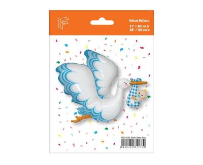 Opakowanie Balon foliowy Bocian Baby Boy, FX 61cm