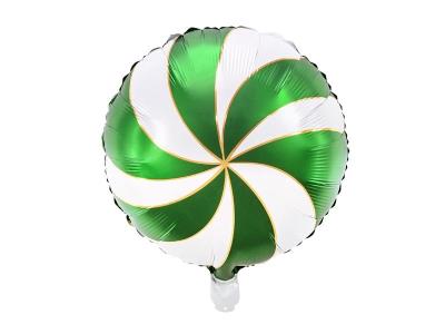 Opakowanie Balon foliowy Cukierek 35cm zielony