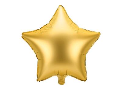Opakowanie Balon foliowy Gwiazdka 48cm złoty