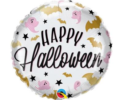 Opakowanie Balon foliowy Happy Halloween nietoperze i duchy