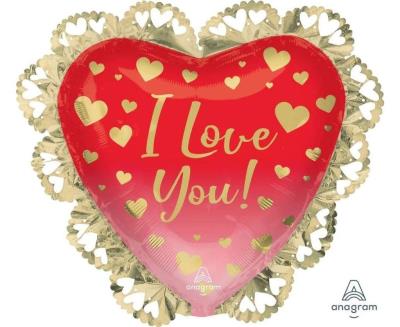 Opakowanie Balon foliowy I love you