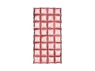 Opakowanie Balon foliowy kurtyna różowe złoto 72x143cm