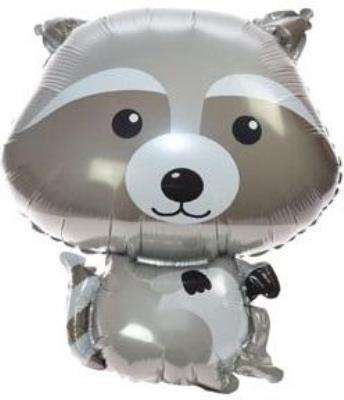 Opakowanie Balon foliowy leśne zwierzątka - szop 60cm