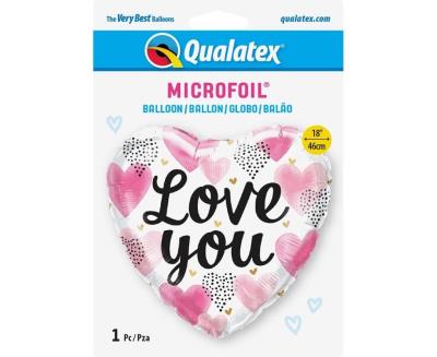 Opakowanie Balon foliowy Love You 46cm
