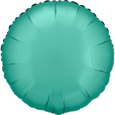 Opakowanie Balon foliowy Lustre Jade Green okrągły 43cm
