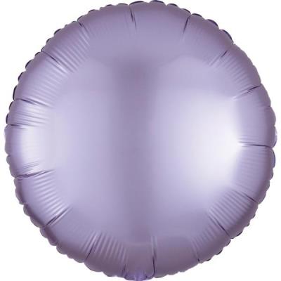 Opakowanie Balon foliowy Lustre Pastel lila okrągły 43cm