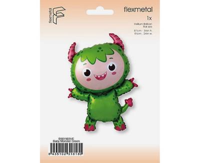 Opakowanie Balon foliowy Mały zielony potwór 86cm