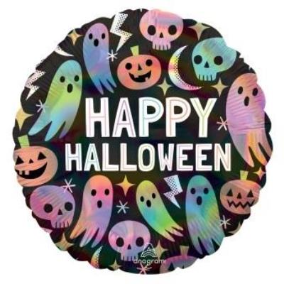 Opakowanie Balon foliowy Pastel Halloween Holographic 43cm