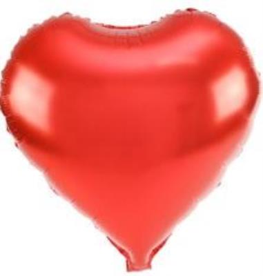 Opakowanie Balon foliowy serce czerwony