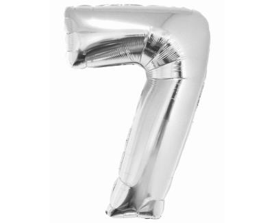 Opakowanie Balon foliowy Smart srebrny 76cm
