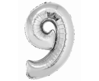 Opakowanie Balon foliowy Smart srebrny 76cm