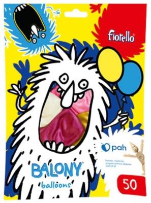 Balon Metal 12'' mix 50szt FIORELLO. Wydawca: Fiorello. SmakLiter.pl Opakowanie Balon Metal 12'' mix 50szt FIORELLO