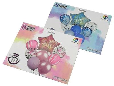 Opakowanie Balony 8szt MIX