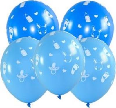Opakowanie Balony Baby shower chłopiec 5szt