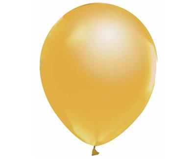 Opakowanie Balony Beauty&Charm metaliki złote i czarne 10szt