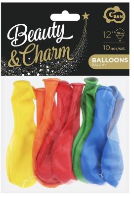 Opakowanie Balony Beauty&Charm pastelowe MIX 30cm 10szt
