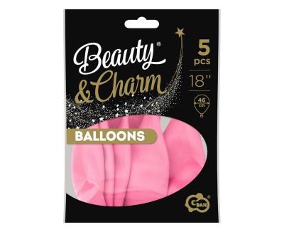 Opakowanie Balony Beauty&Charm pastelowe różowe 5szt