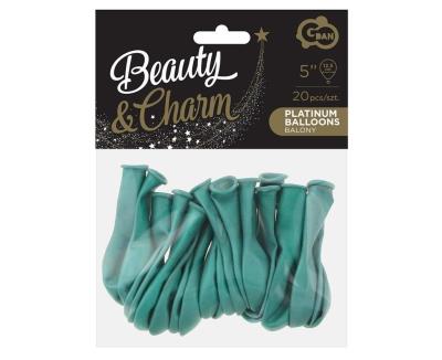 Opakowanie Balony chromowane zielone 13cm 20szt
