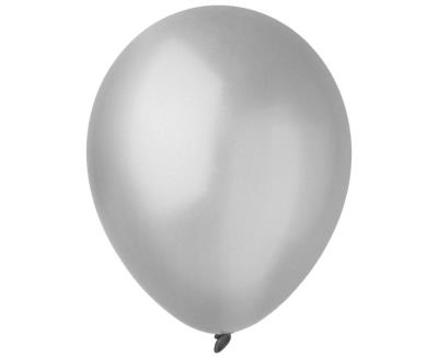 Opakowanie Balony Decomex metallic Silver 100szt