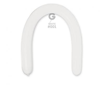 Opakowanie Balony do modelowania białe rurki 100szt