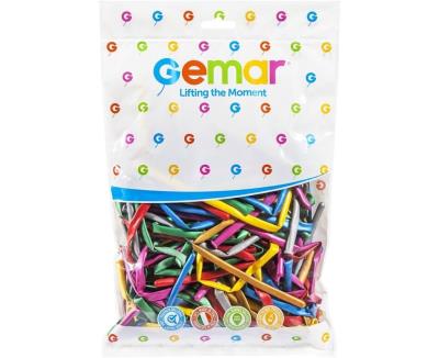 Opakowanie Balony do modelowania metaliczne 100szt