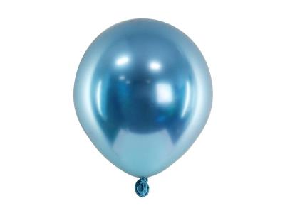Opakowanie Balony Glossy niebieski 12cm 50szt