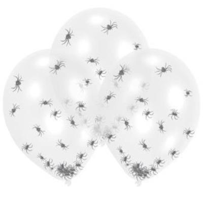 Opakowanie Balony lateksowe Clear Spider Filled 27,5cm 6szt