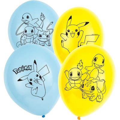 Opakowanie Balony lateksowe Pokemon 28cm/11 6szt.