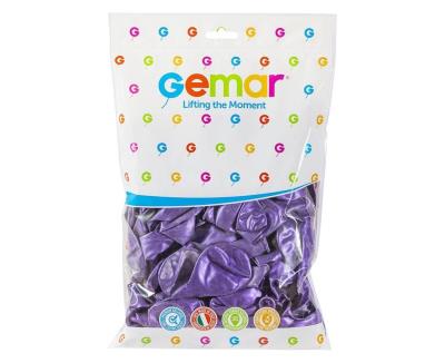 Opakowanie Balony metal fioletowe 100szt