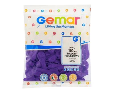 Opakowanie Balony metal fioletowe 13cm 100szt