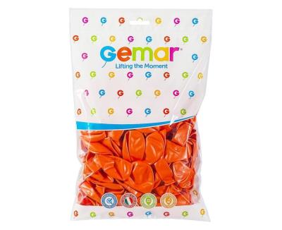 Opakowanie Balony metal pomarańczowe 100szt