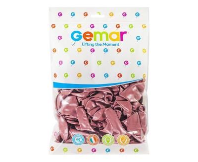 Opakowanie Balony metaliczne Różowo-Złote 30cm 100szt