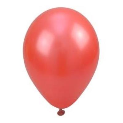 Opakowanie Balony metalizowane czerwone 30cm 100szt