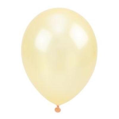 Opakowanie Balony metalizowane kremowe 30cm 100szt