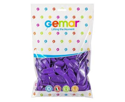 Opakowanie Balony pastel fioletowe 100szt