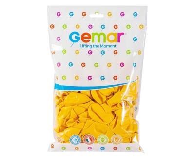 Opakowanie Balony pastelowe ciemnożółte 30cm 100szt