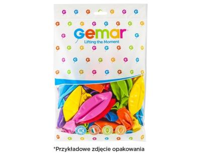 Opakowanie Balony pastelowe czerwone 48cm 50szt