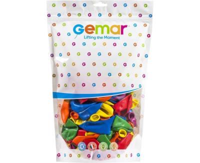 Opakowanie Balony pastelowe różnokolorowe 25,4cm 50szt