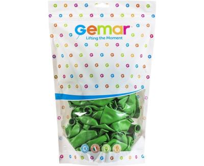 Opakowanie Balony pastelowe zielone 50szt