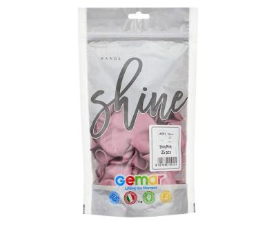 Opakowanie Balony shiny serca różowe 30cm 25szt