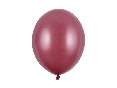 Opakowanie Balony Strong Metallic Maroon 30cm 100szt