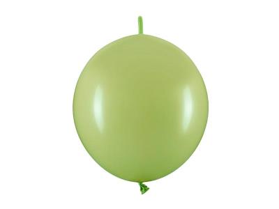 Opakowanie Balony z łącznikiem oliwkowy 33cm 20szt