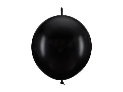Opakowanie Balony z łącznikiem Pastel Black 28cm 20szt