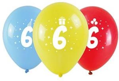 Opakowanie Balony z nadrukiem 6 28cm 3szt