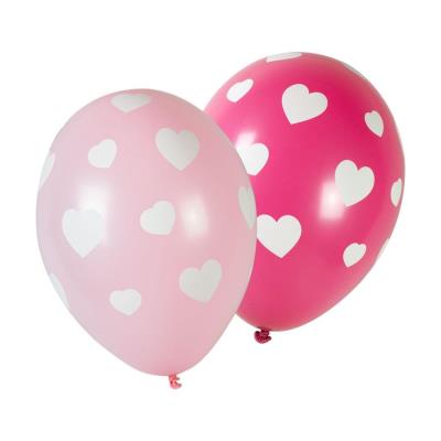 Opakowanie Balony z nadrukiem serca 5szt