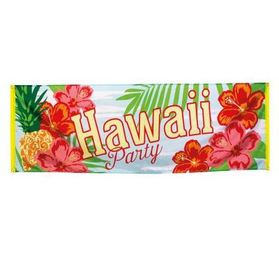 Opakowanie Banner Hawaii Party 74x220cm