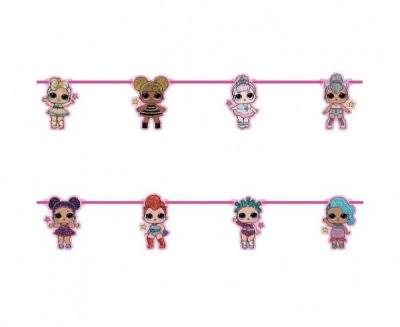 Opakowanie Banner papierowy LOL Glitterati figurki