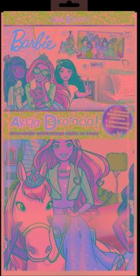 Barbie. Akcja Dekoracja. Autor: Irena Brignull. SmakLiter.pl Okładka książki Barbie. Akcja Dekoracja